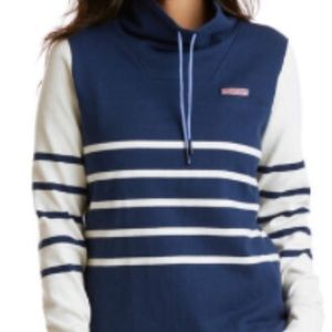 Vineyard Vines Striped Neck Pullover